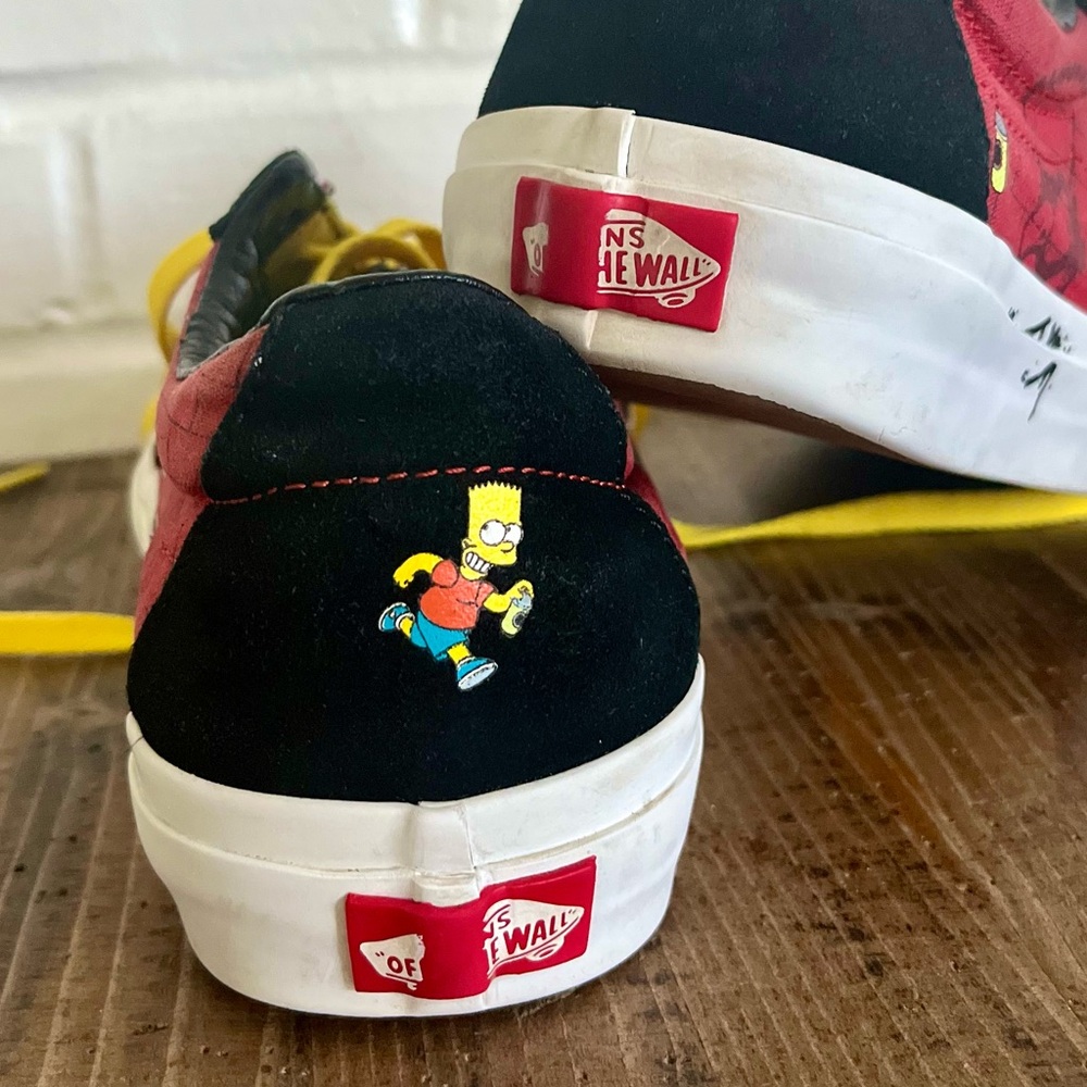 ❌SOLD❌ Vans Sk8-Low El Barto The Simpsons, Women’s SZ 8.5 GUC - Picture 6 of 10